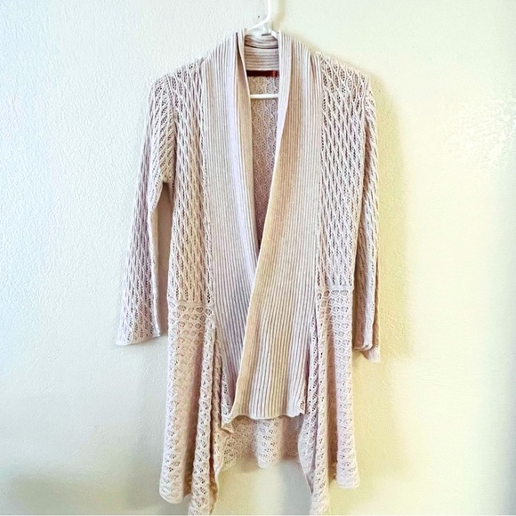 Belldini Sweaters - Belldini Long Bohemian Knit Cardigan Sweater Size L